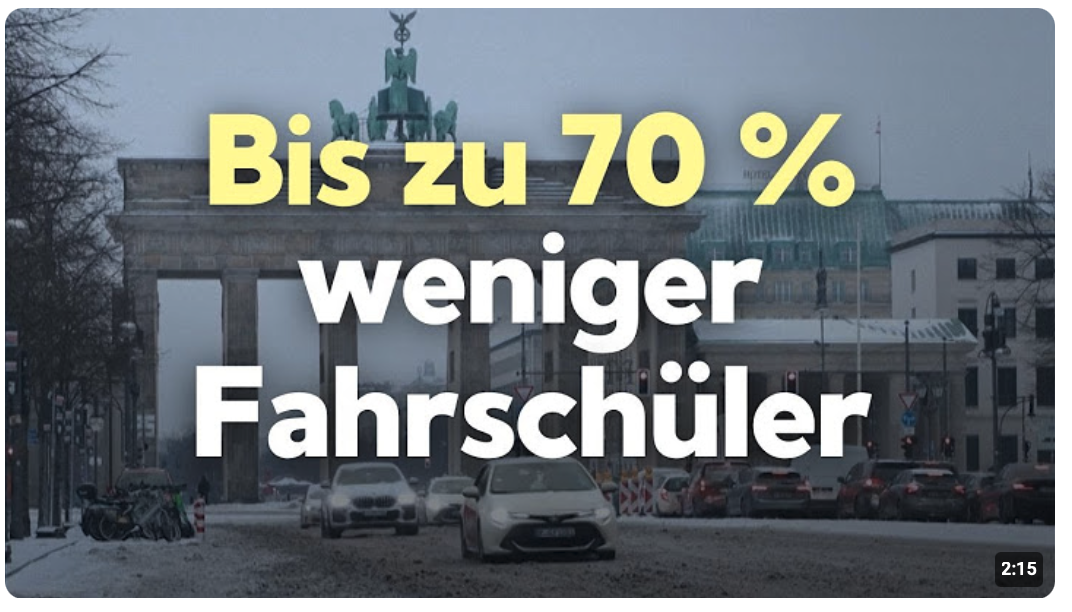 Fahrschulen schlagen wegen „Schnieder-Effekt“ Alarm: Anmeldungen brechen bis zu 70 Prozent ein