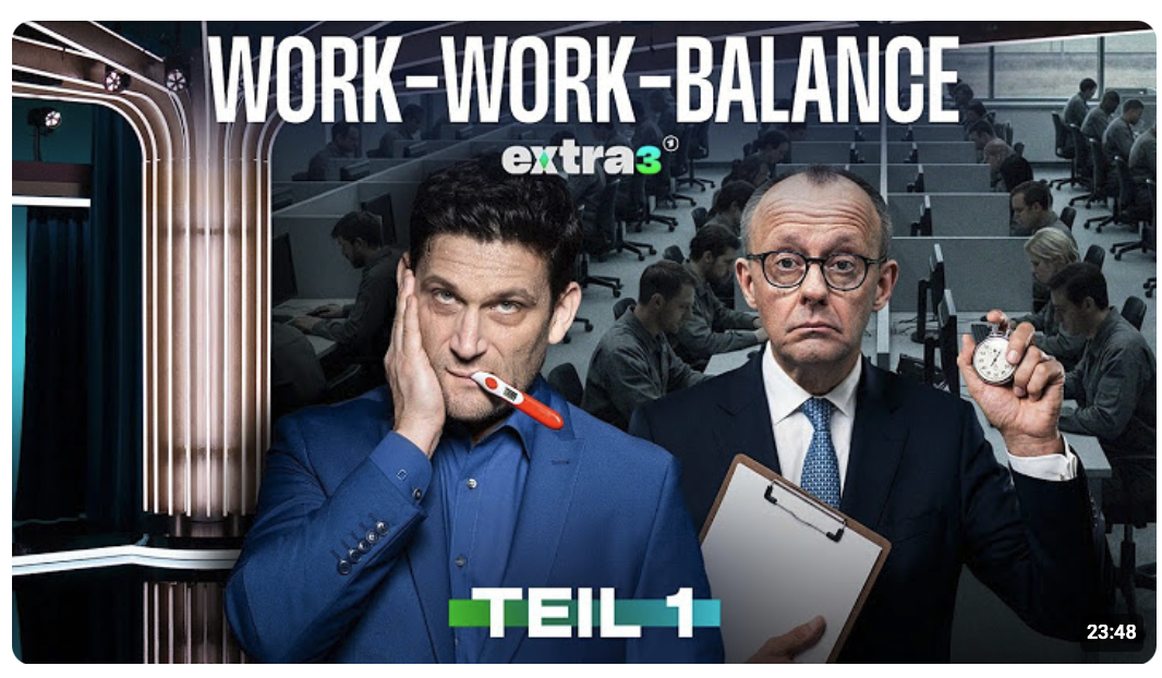 Zu faul und zu oft krank? Merz kritisiert Deutsche | extra 3 