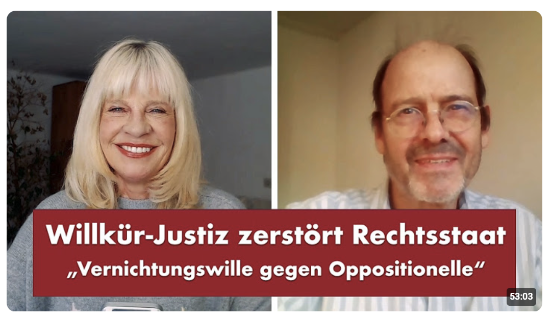 Willkür-Justiz zerstört Rechtsstaat – Punkt.PRERADOVIC mit Thomas Moser