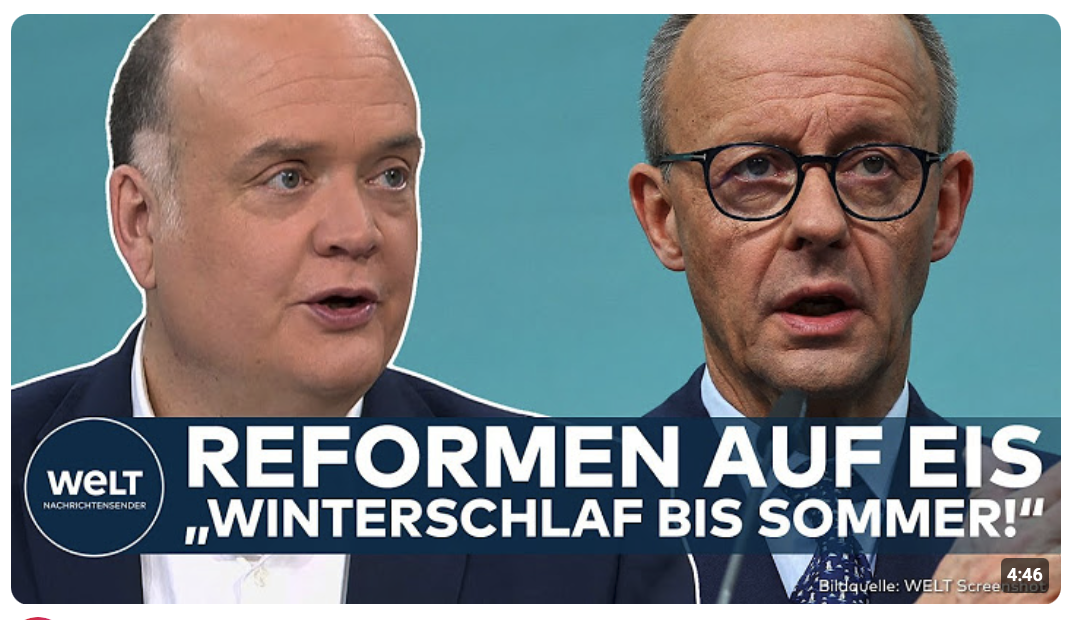 UNION UND SPD: Reformen auf Eis! Robin Alexander über die Strategie der Parteien