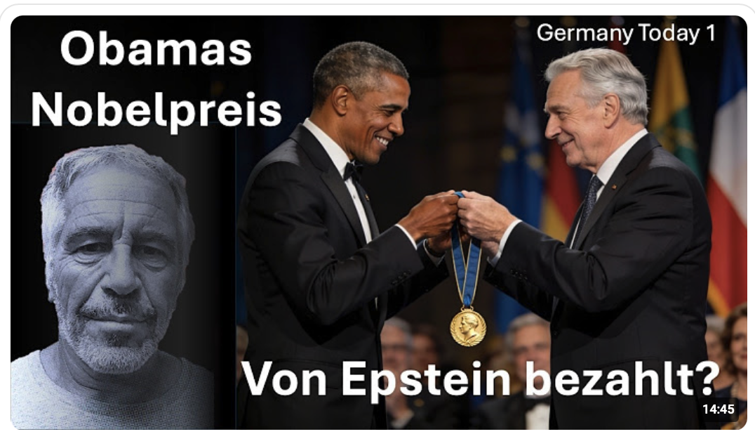 Der gekaufte Friedensnobelpreis? Die Epstein Akten!