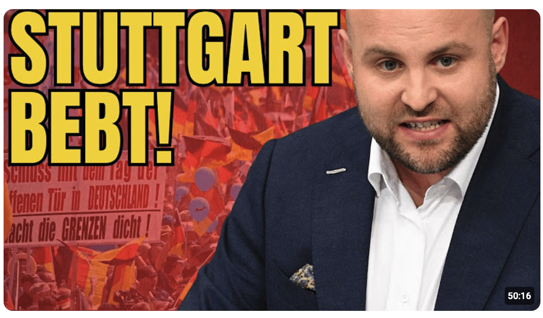 Was für eine Rede   Was für eine Kampfansage Markus Frohnmaier AfD in Stuttgart
