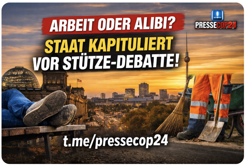 ARBEIT ODER ALIBI? STAAT KAPITULIERT VOR STÜTZE-DEBATTE!