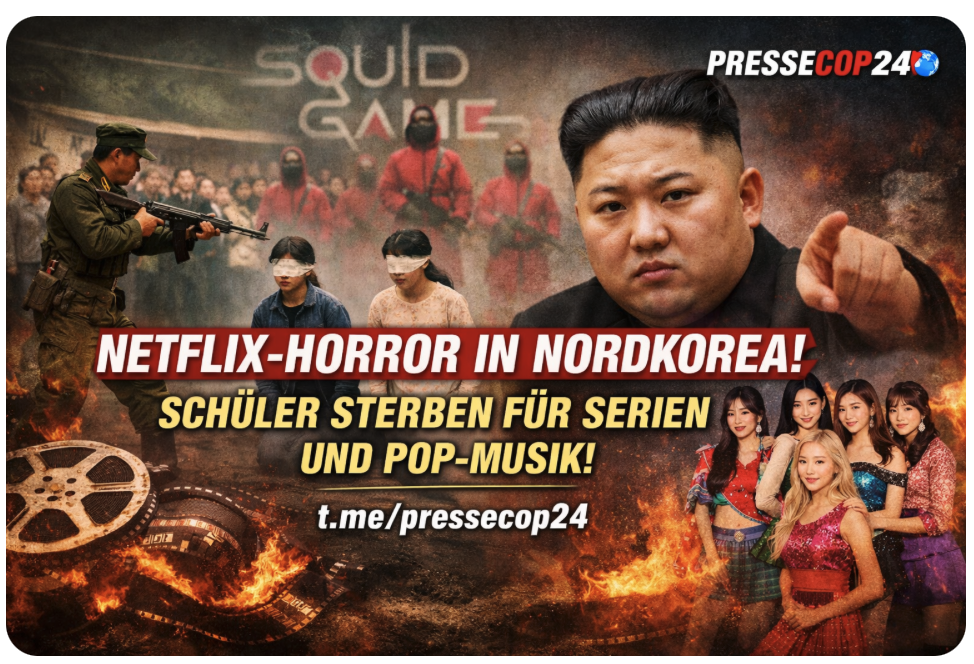 NETFLIX-HORROR IN NORDKOREA! SCHÜLER STERBEN FÜR SERIEN UND POP-MUSIK