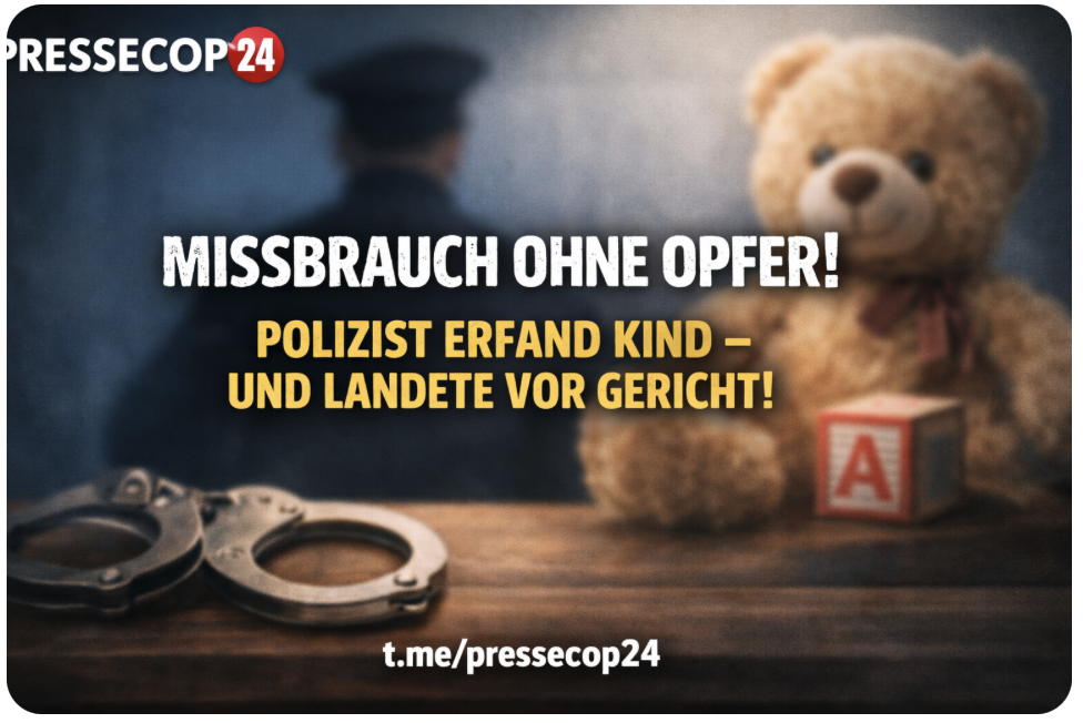 MISSBRAUCH OHNE OPFER! POLIZIST ERFAND KIND – UND LANDETE VOR GERICHT