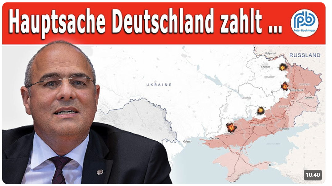Finanzierungspropaganda der EU zum Ukraine-Krieg – Boehringer Klartext (256)