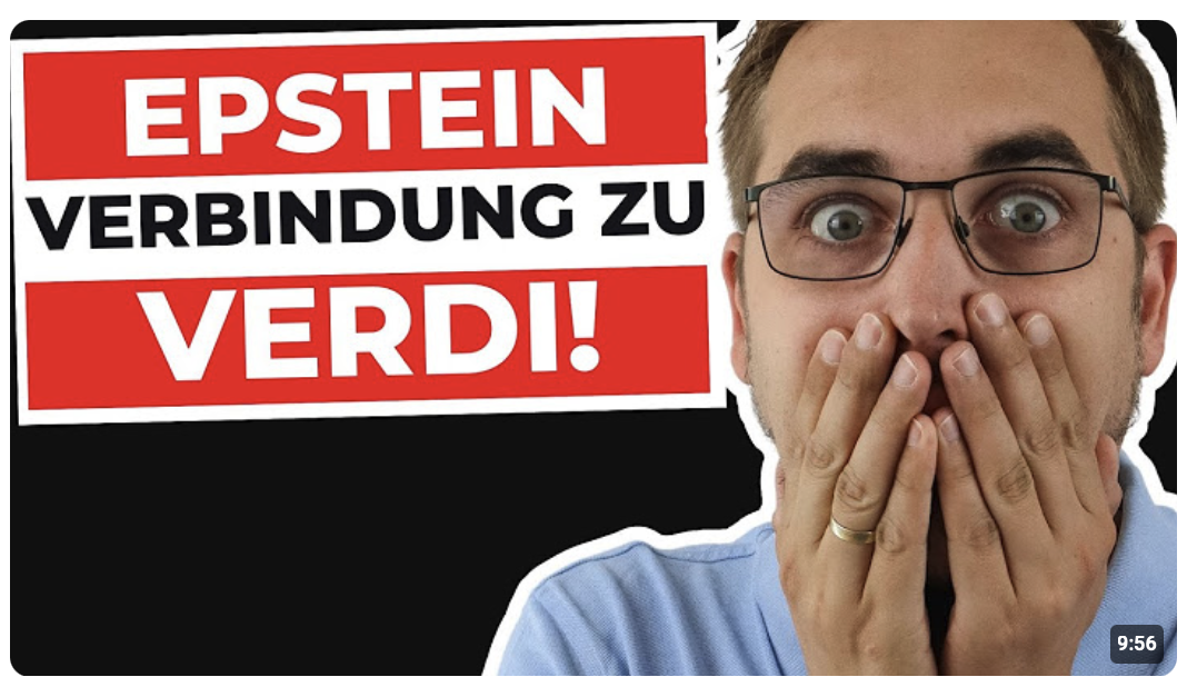 VERDI & EPSTEIN: Der Beweis, den sie vernichten wollten!