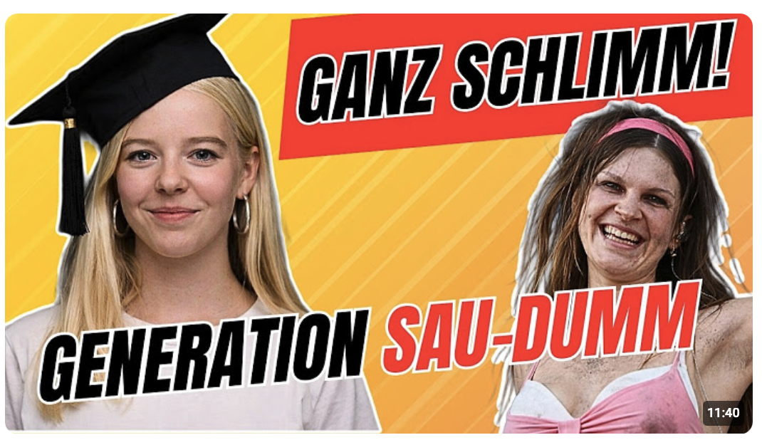 Generation Sau Dumm – Wir sind komplett verloren
