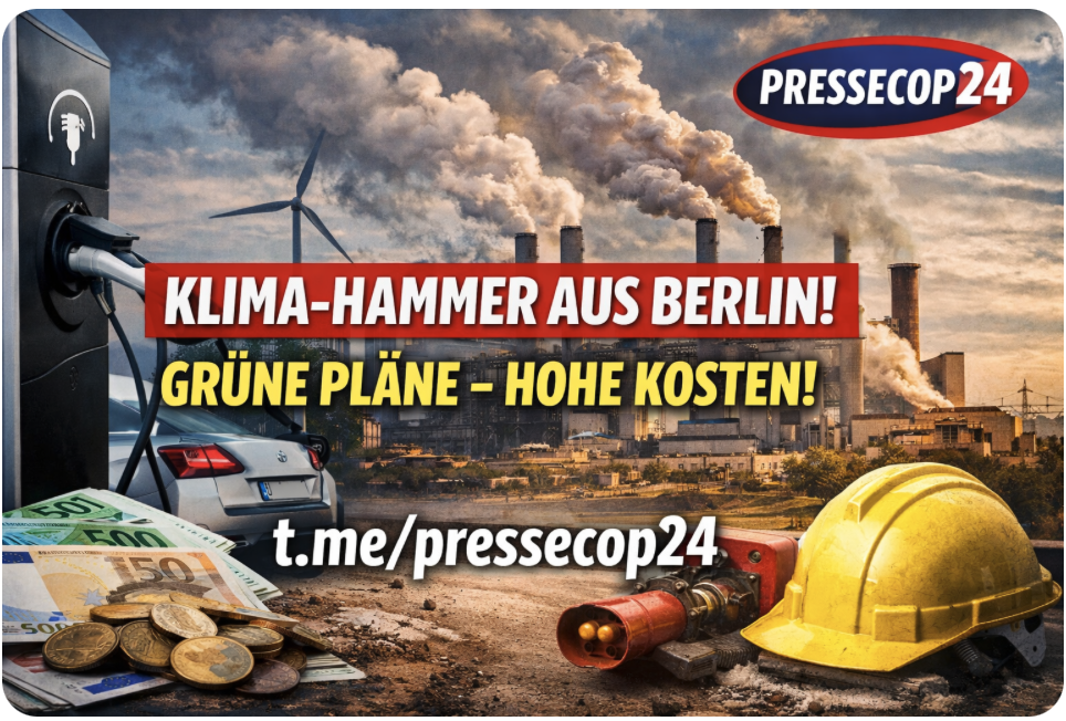 KLIMA-HAMMER AUS BERLIN! REGIERUNG ZIEHT DEN GRÜNEN STECKER – UND ES WIRD TEUER