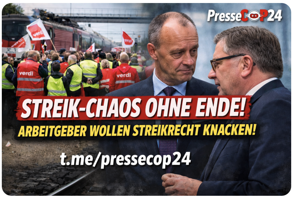 STREIK-CHAOS OHNE ENDE! JETZT WOLLEN ARBEITGEBER DAS STREIKRECHT KNACKEN