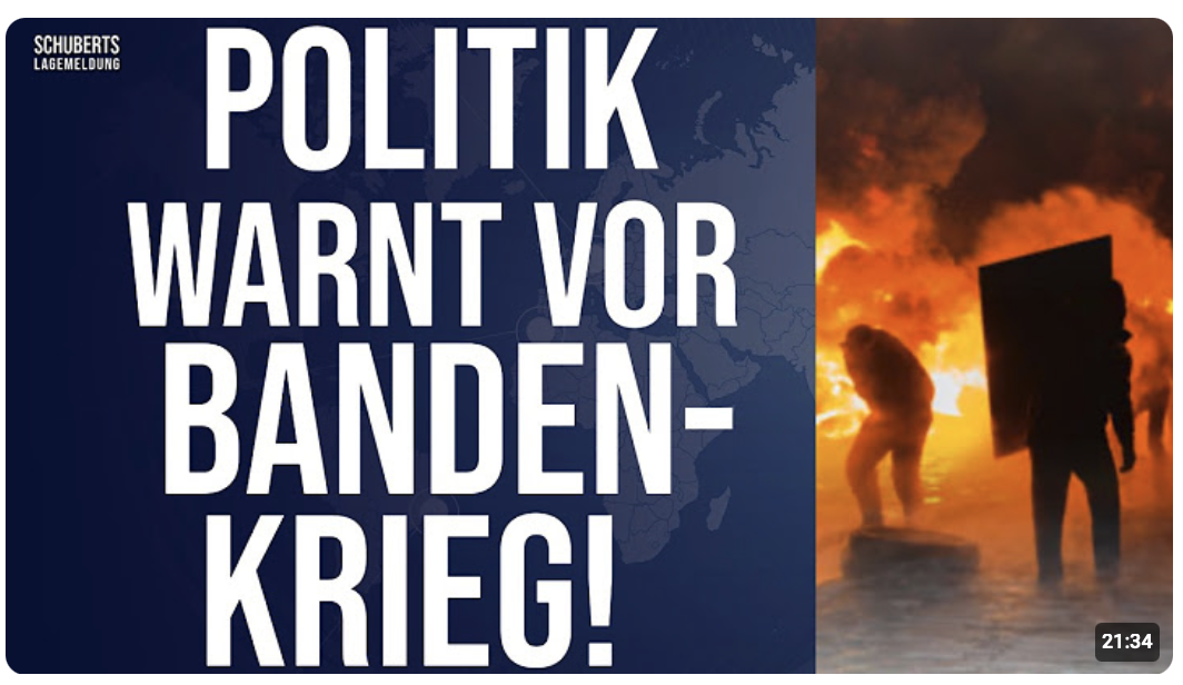 Eilt  Schock-Warnung der Politik. Krieg in den Städten  NGOs unterwandern Polizei  Bürger schutzlos!