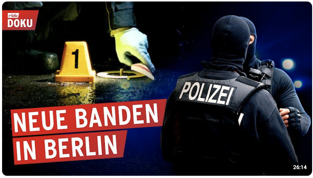 Schüsse auf offener Straße – Banden-Kriminalität in Berlin | rbb24 Reportage