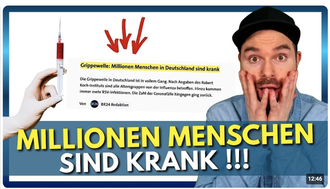 Millionen Deutsche haben Grippe!