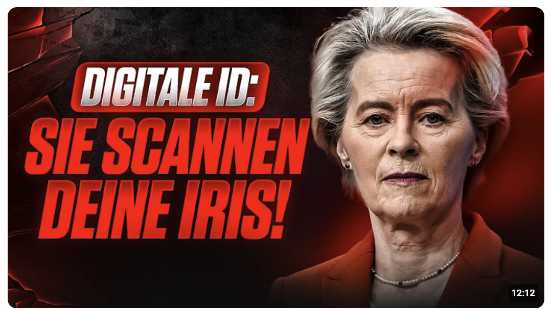 DIGITALE ID: JETZT kommt der IRIS SCAN!