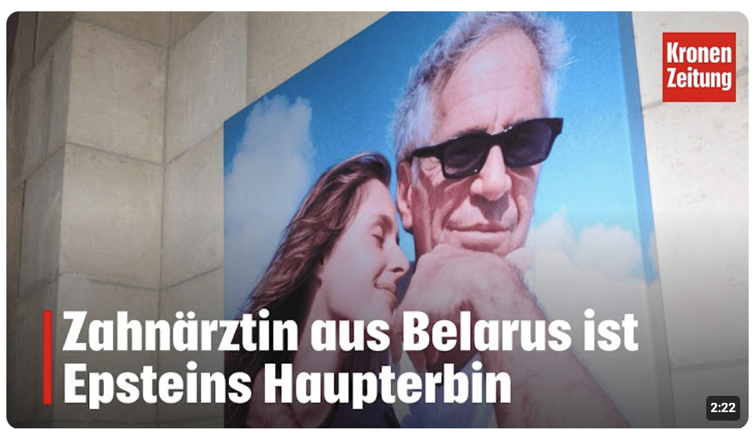 Zahnärztin aus Belarus ist Epsteins Haupterbin | krone.tv NEWS