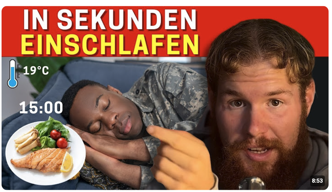 18 Elite-Schlaftipps aus Militärforschung (98/100 Schlafscore)