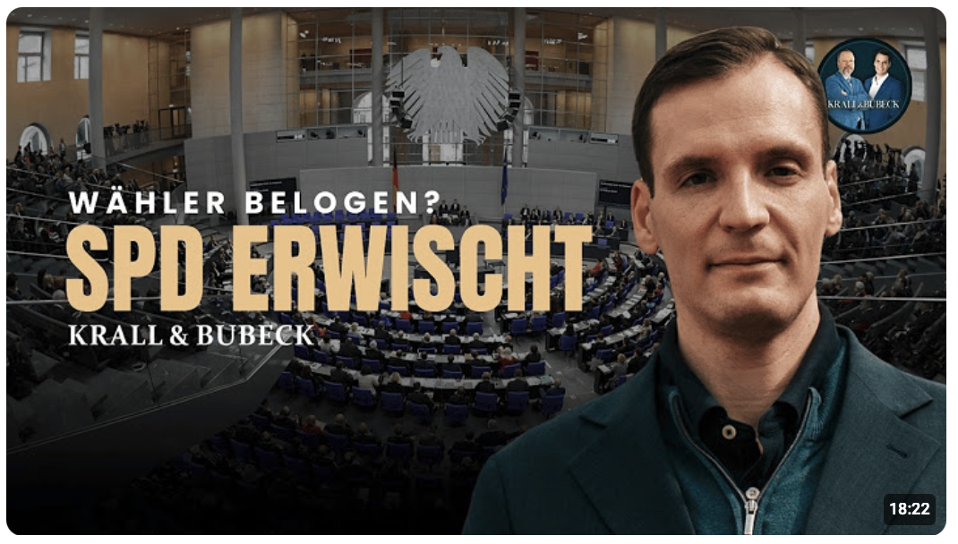 Krall & Bubeck: SPD ERWISCHT bei FAKE-Abstimmung zum AfD-Verbot!