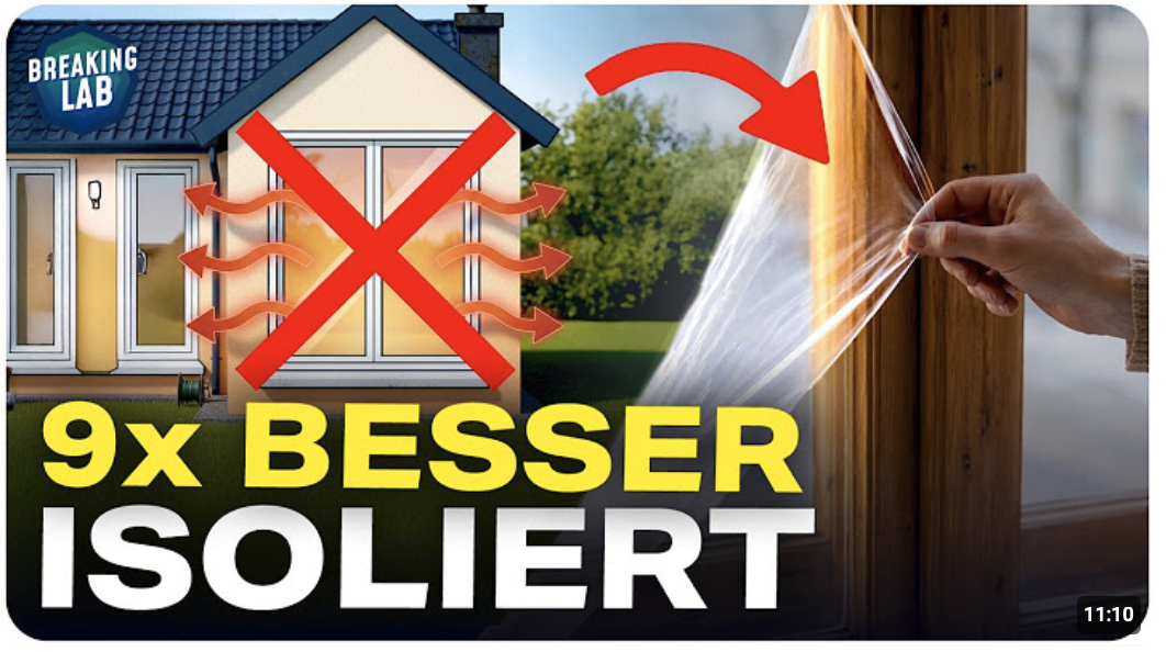 Neues Material schlägt Glas: So kannst du extrem viel Energie sparen