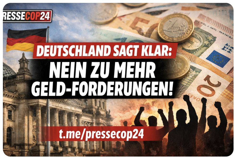 SOZIALSTAAT-SCHOCK! DEUTSCHLAND SAGT KLAR NEIN ZU MEHR GELD-FORDERUNGEN