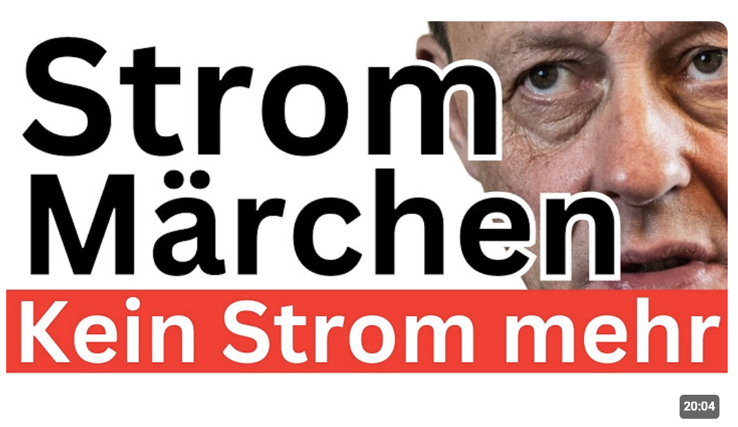 Deutschland Strom-Notstand    Energie-Katastrophe