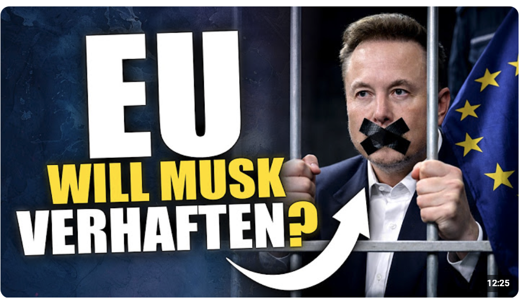 EU gegen MUSK   RAZZIA, STRAFEN und der KAMPF um das FREIE INTERNET