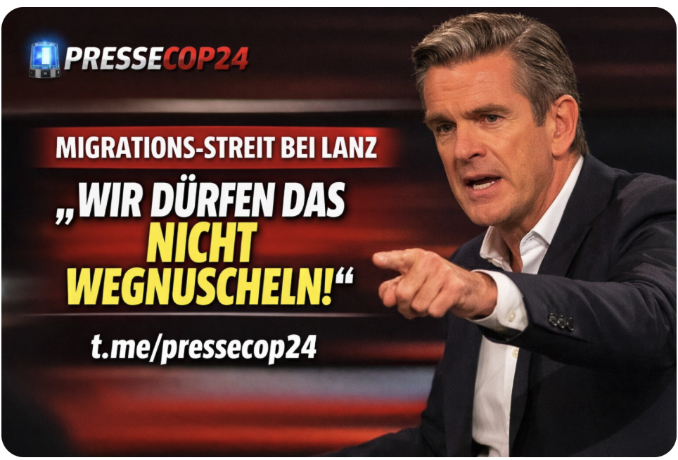 LANZ-EXPLOSION IM TV-STUDIO! MIGRATIONS-DEBATTE ESKALIERT – „WIR DÜRFEN DAS NICHT WEGNUSCHELN!“