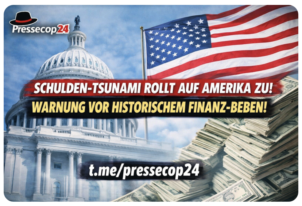SCHULDEN-TSUNAMI ROLLT AUF AMERIKA ZU – WARNUNG VOR HISTORISCHEM FINANZ-BEBEN!