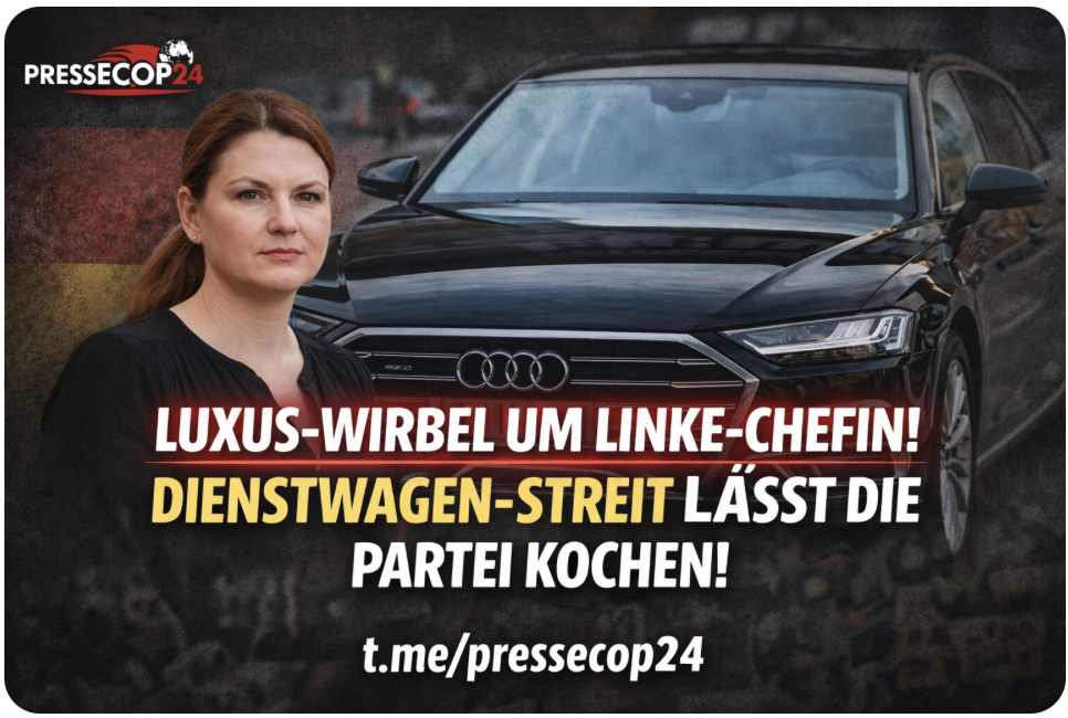 LUXUS-WIRBEL UM LINKE-CHEFIN! DIENSTWAGEN-STREIT LÄSST DIE PARTEI KOCHEN