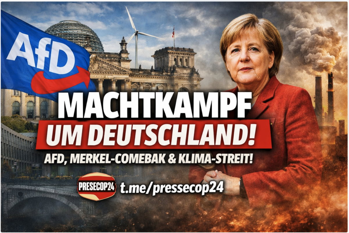 MACHTKAMPF UM DEUTSCHLAND! AFD-KURS, MERKEL-SPEKULATIONEN UND KLIMA-STREIT BRINGEN DAS LAND ZUM KOCHEN