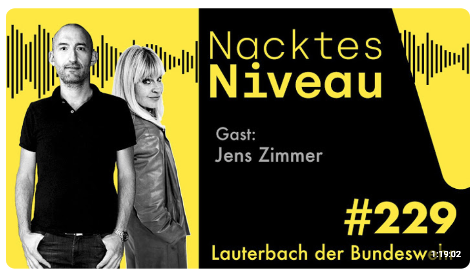 Nacktes Niveau #229 – Lauterbach der Bundeswehr