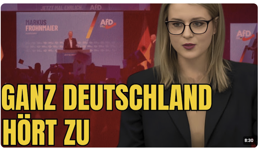 Diese Rede lässt niemanden kalt!  Diana Zimmer AfD in Pforzheim