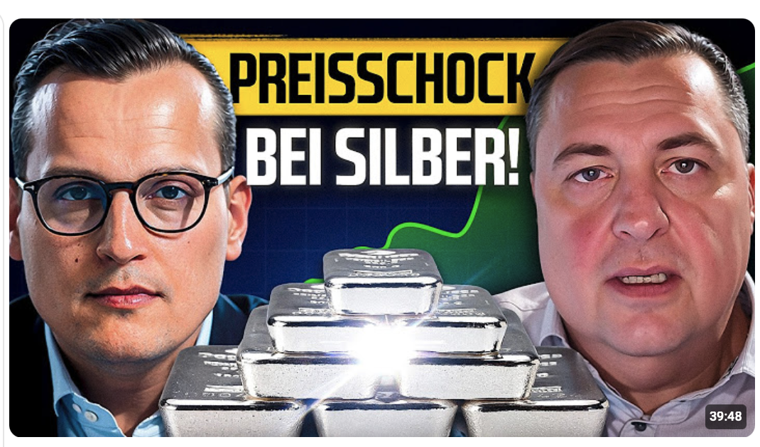 „Das ist KRIMINELL!“ Sie drücken Silber bei 70$ – DAS ist der Grund! (Jochen Staiger packt aus)