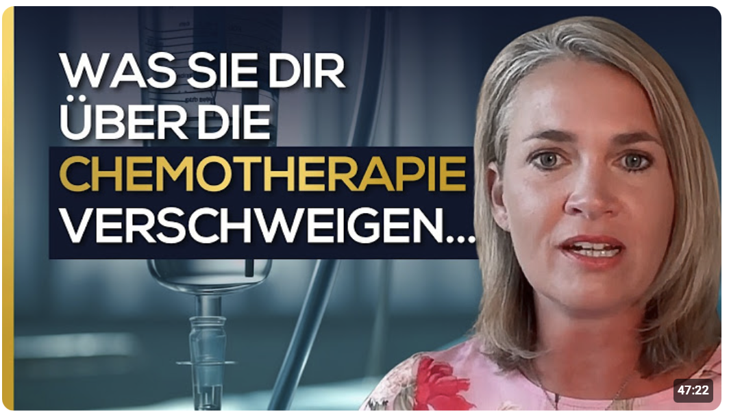 Was sie Dir über die Chemotherapie verschweigen… | Corina Klein