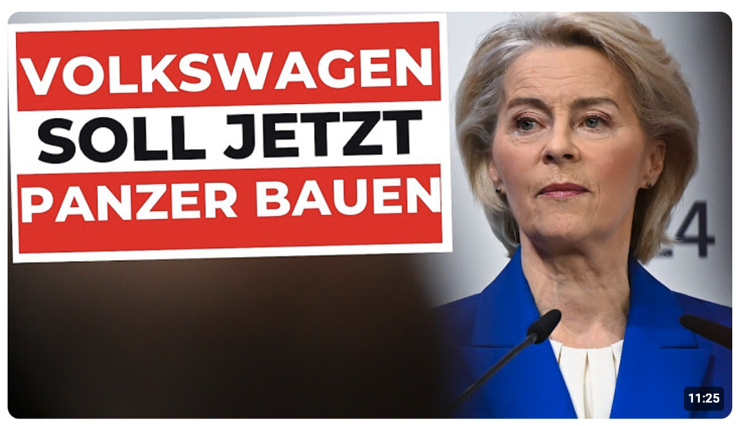 Vom POLO zum PANZER: KRIEGSWIRTSCHAFT in Deutschland startet!