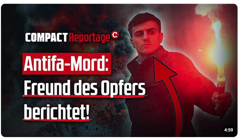 Antifa-Mord: Freund des Opfers berichtet!