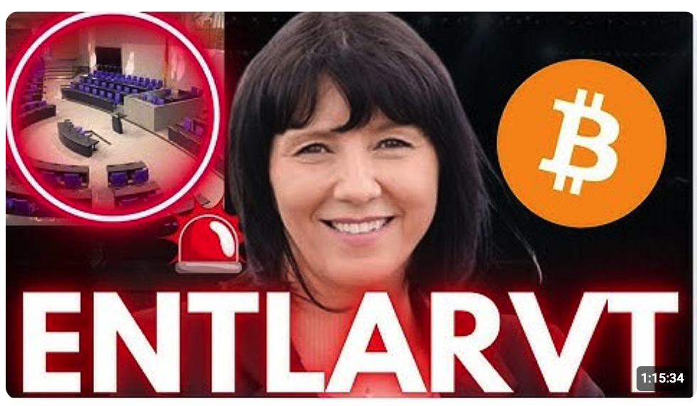 WIR WERDEN KOMPLETT VERARS**T!! Joana Cotar über Bitcoin, Politik & Bundestag