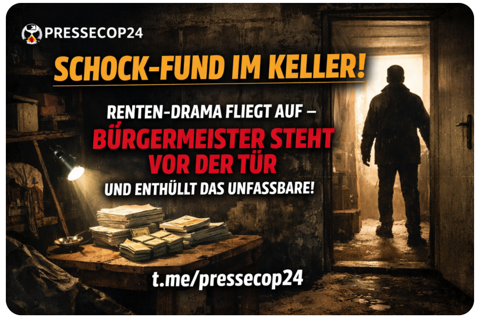 SCHOCK-FUND IM KELLER! RENTEN-DRAMA FLIEGT AUF – BÜRGERMEISTER STEHT VOR DER TÜR UND ENTHÜLLT DAS UNFASSBARE
