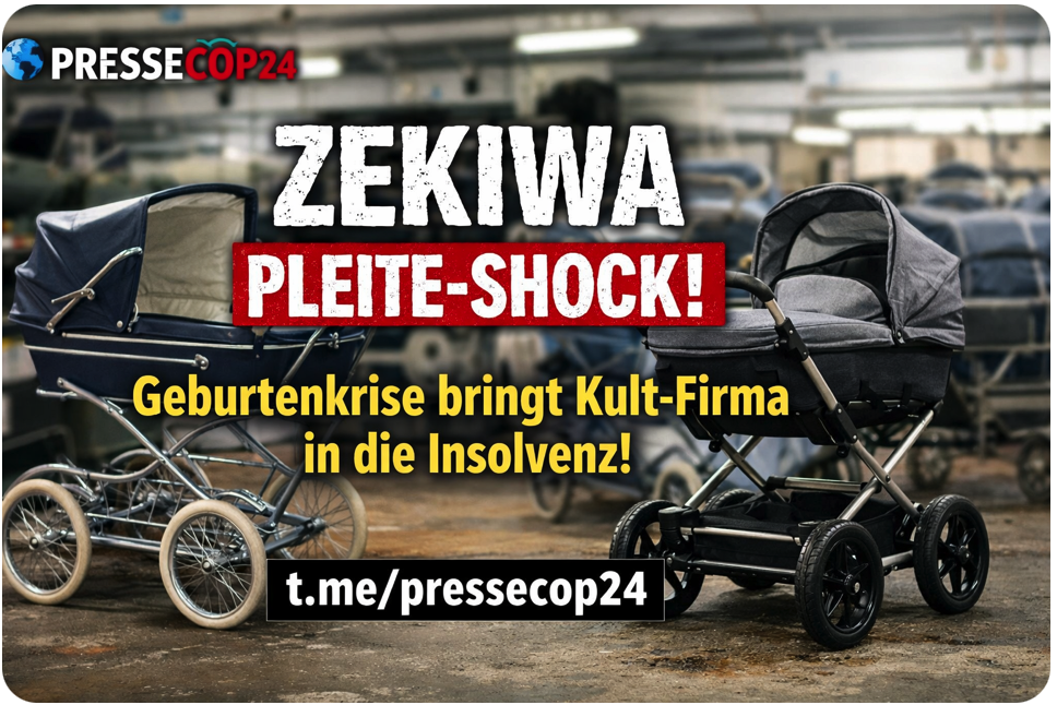 KINDERWAGEN-IKONE AM ENDE! TRADITIONSFIRMA ZEKTIVA RUTSCHT IN DIE INSOLVENZ – GEBURTENKRISE TRIFFT DEUTSCHE INDUSTRIE MIT VOLLER WUCHT