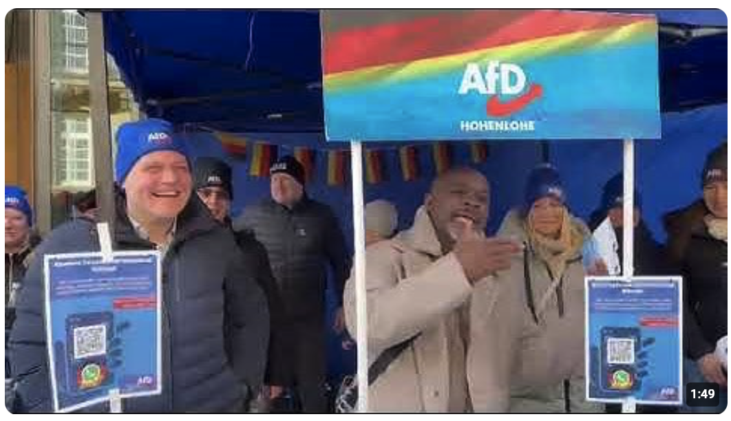 Wahlkampf auf Serge Menga Manieren ! 