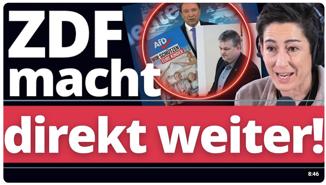 EIL: ZDF produziert nächste FAKE-News! Hayali findet Ausreden!