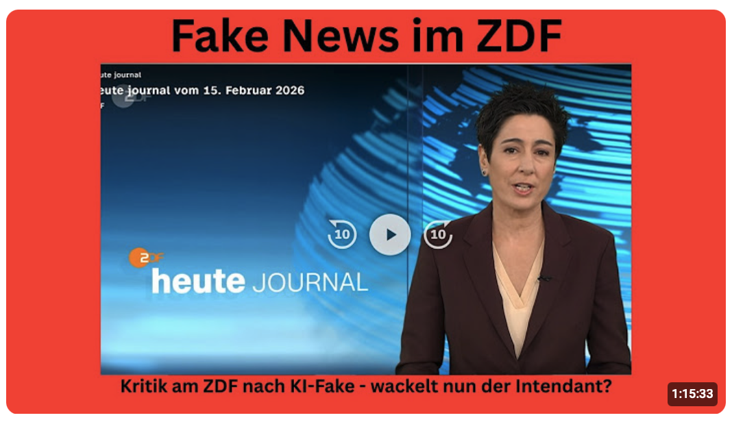 Fake News im ZDF – wackelt nun der Intendant?