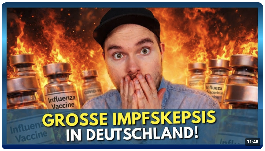 Große Impfskepsis in Deutschland!