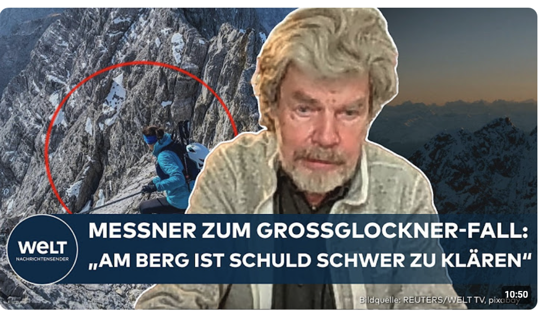 TOD AM GROSSGLOCKNER: „Ich bin froh, nicht urteilen zu müssen“ – Reinhold Messner im Interview