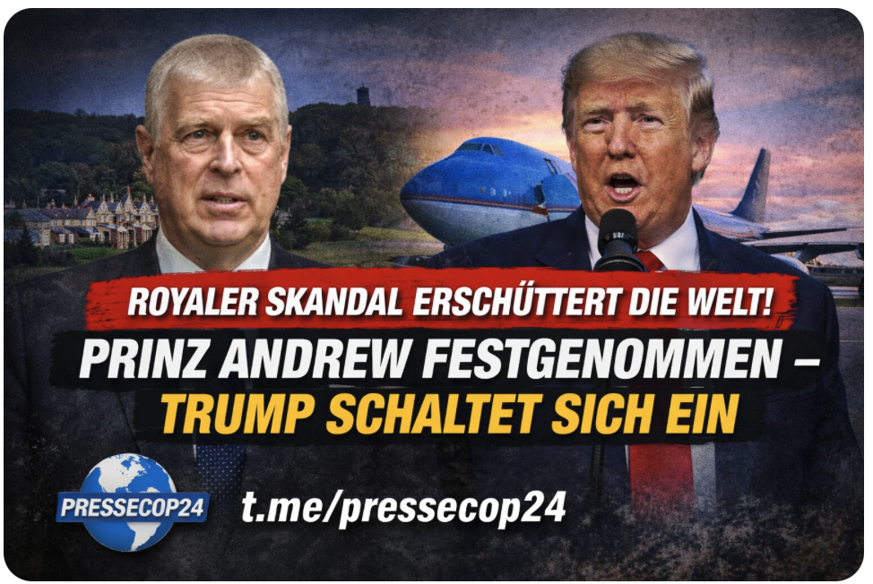 ROYALER SKANDAL ERSCHÜTTERT DIE WELT! PRINZ ANDREW FESTGENOMMEN – TRUMP SCHALTET SICH EIN