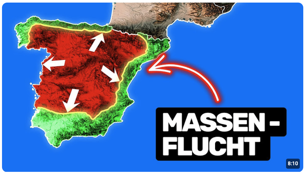 Warum jetzt jeder aus Zentral Spanien flieht (es ist extrem)