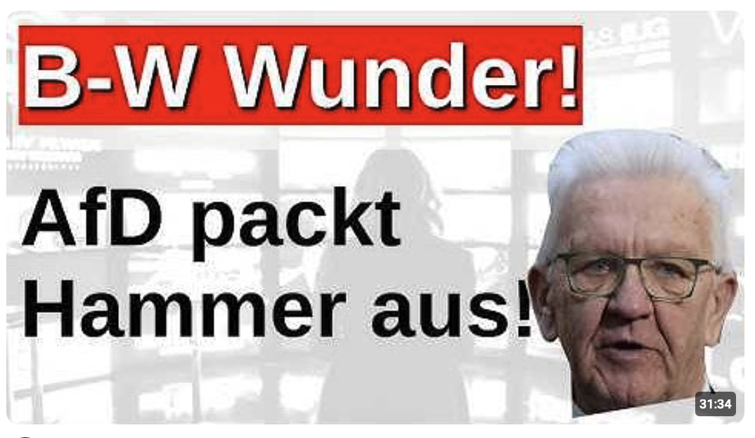 Alice Weidel packt den Hammer aus! CDU betreibt Sabotage! Wahlen Baden-Württemberg! AfD überholt…