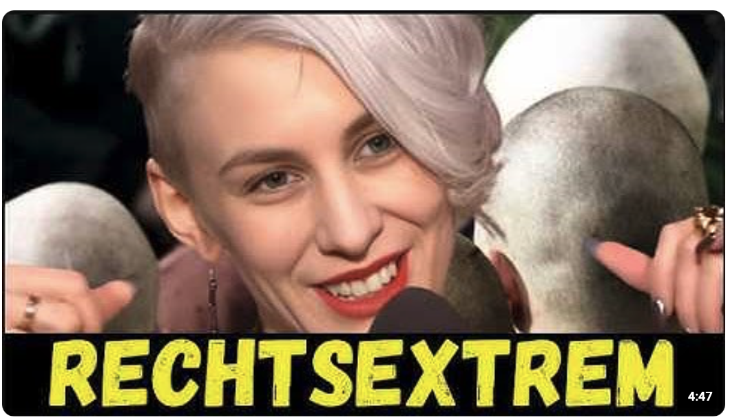 JETZT SIND ALLE NAZIS !  LISA ECKHART BRINGT DEN SAAL ZUM TOBEN!