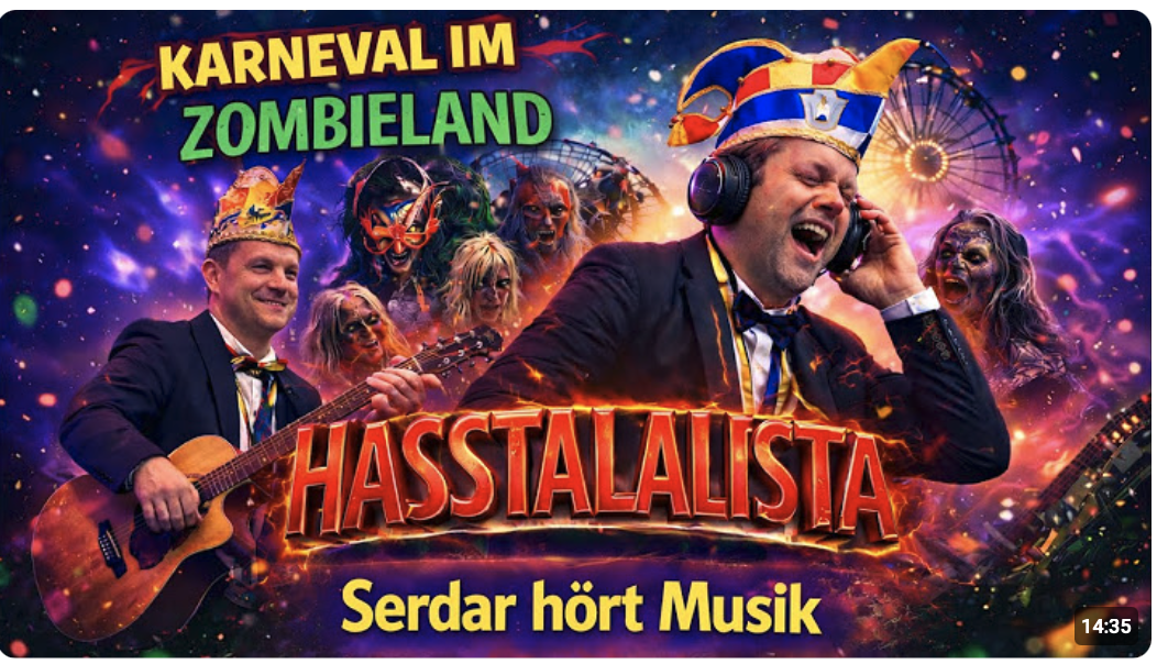Hasstalalista – Serdar hört Zombies im Karneval