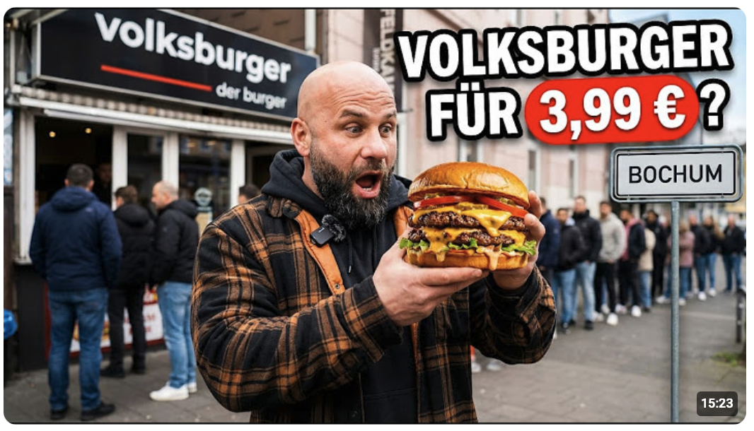 Volksburger: American Burger für 3.99€ ?