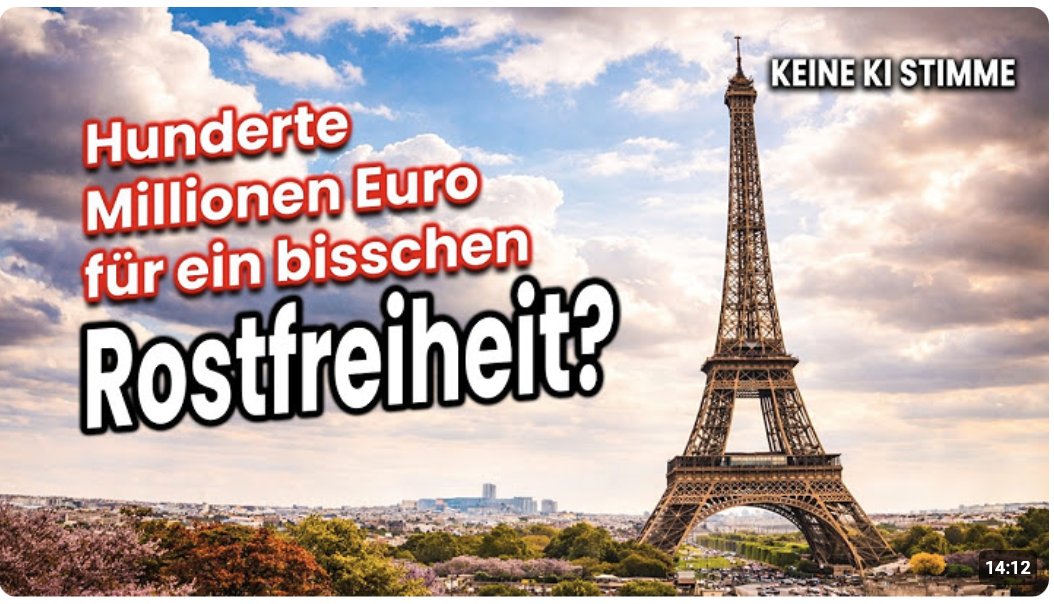 Der Eiffelturm versteckt ein gefährliches Geheimnis